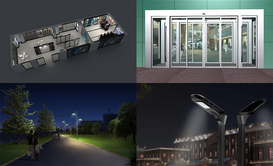 感應人體雷達模塊自動門/路燈開關觸發(fā)方案