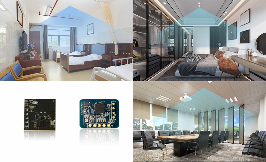 人體感應(yīng)雷達模塊智能識別成本媲美紅外PIR