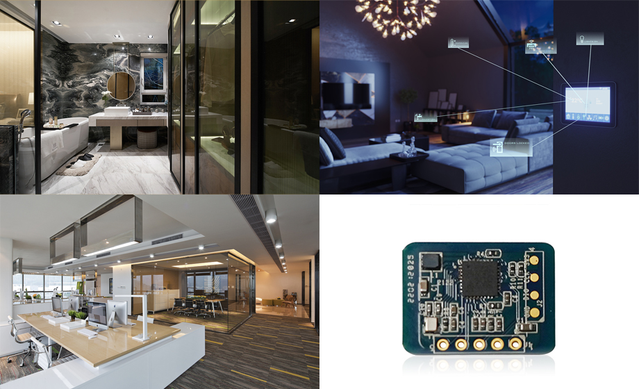 Whole house intelligent millimeter wave radar body sensor module Whole house intelligent millimeter wave radar body sensor module