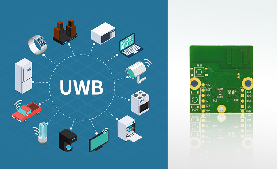 uwb chips transmit ultra-wideband transmission distances - enabling longer distance data transmission 飛睿智能